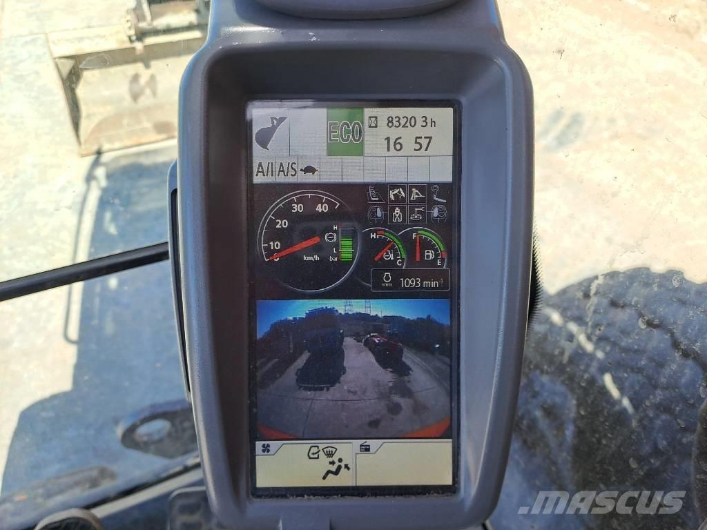 Hitachi ZX 170 W-5 B Gravemaskiner på hjul