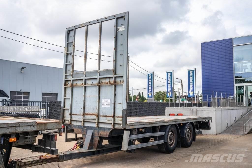 Lecitrailer RC2BD Anhænger med lad/Flatbed
