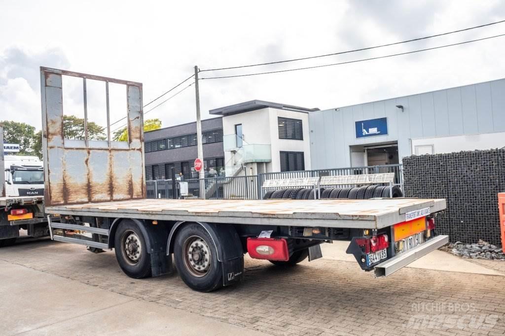 Lecitrailer RC2BD Anhænger med lad/Flatbed