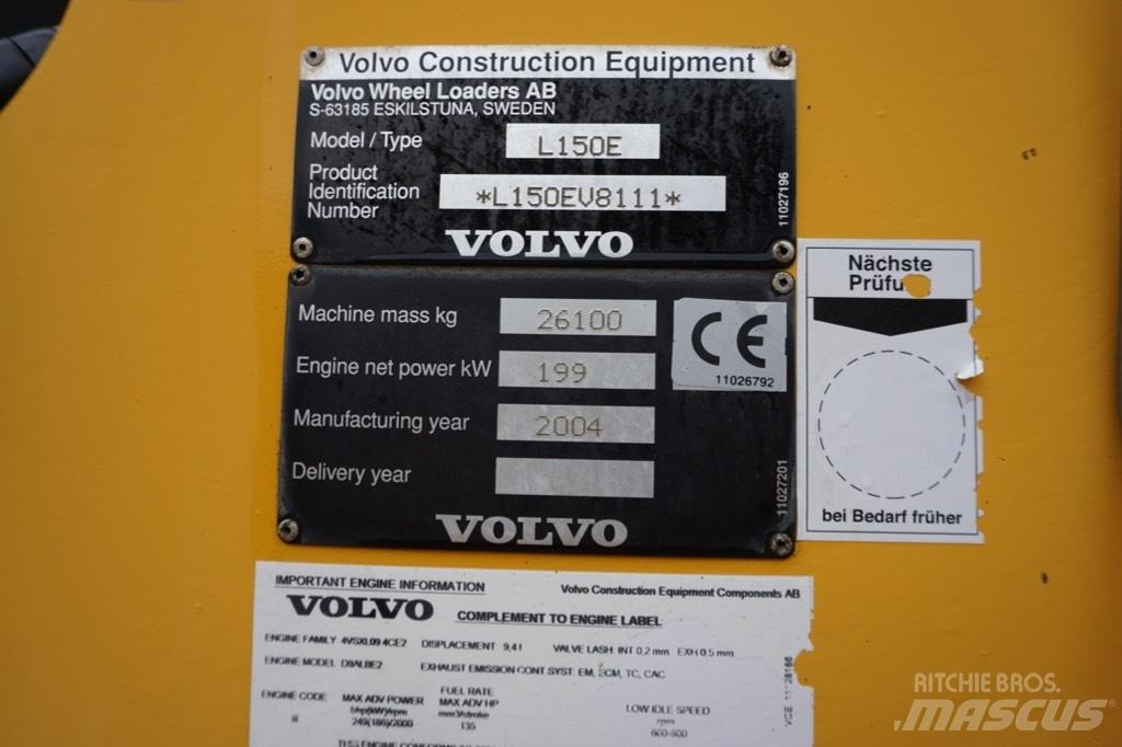 Volvo L 150 E Læssemaskiner på hjul