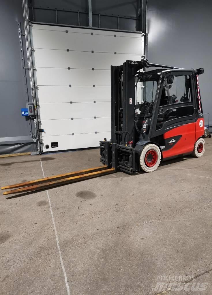 Linde E50HL-01/600 El gaffeltrucks