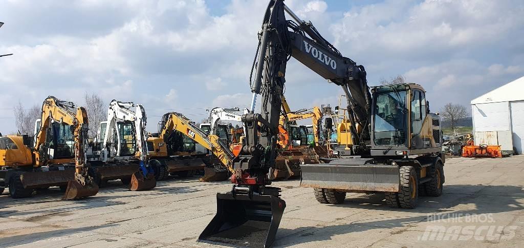 Volvo EW 160 E Gravemaskiner på hjul