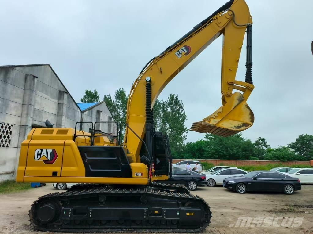 CAT 349 Gravemaskiner på larvebånd