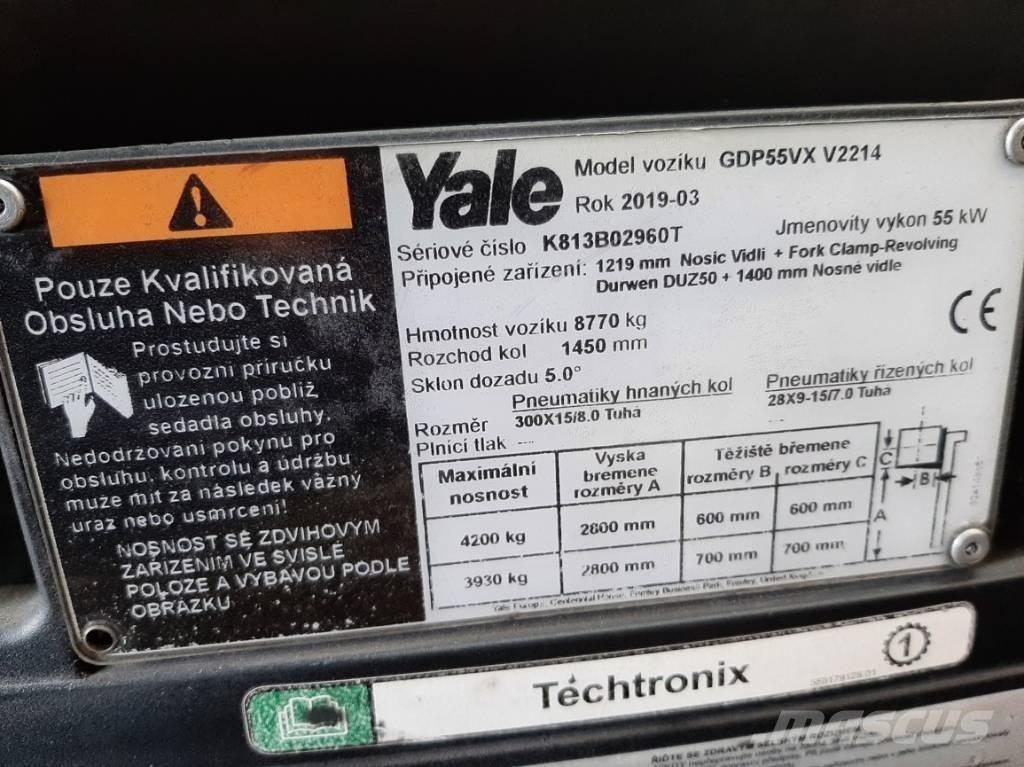 Yale GDP 55 VX Diesel gaffeltrucks