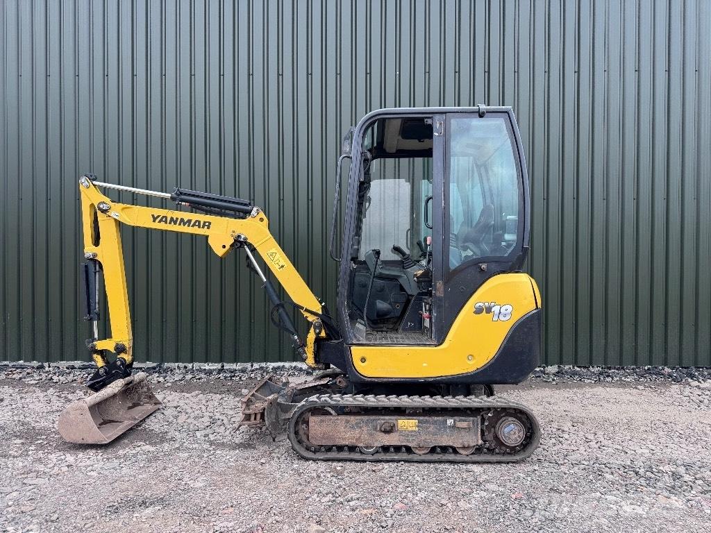 Yanmar SV 18 Minigravemaskiner