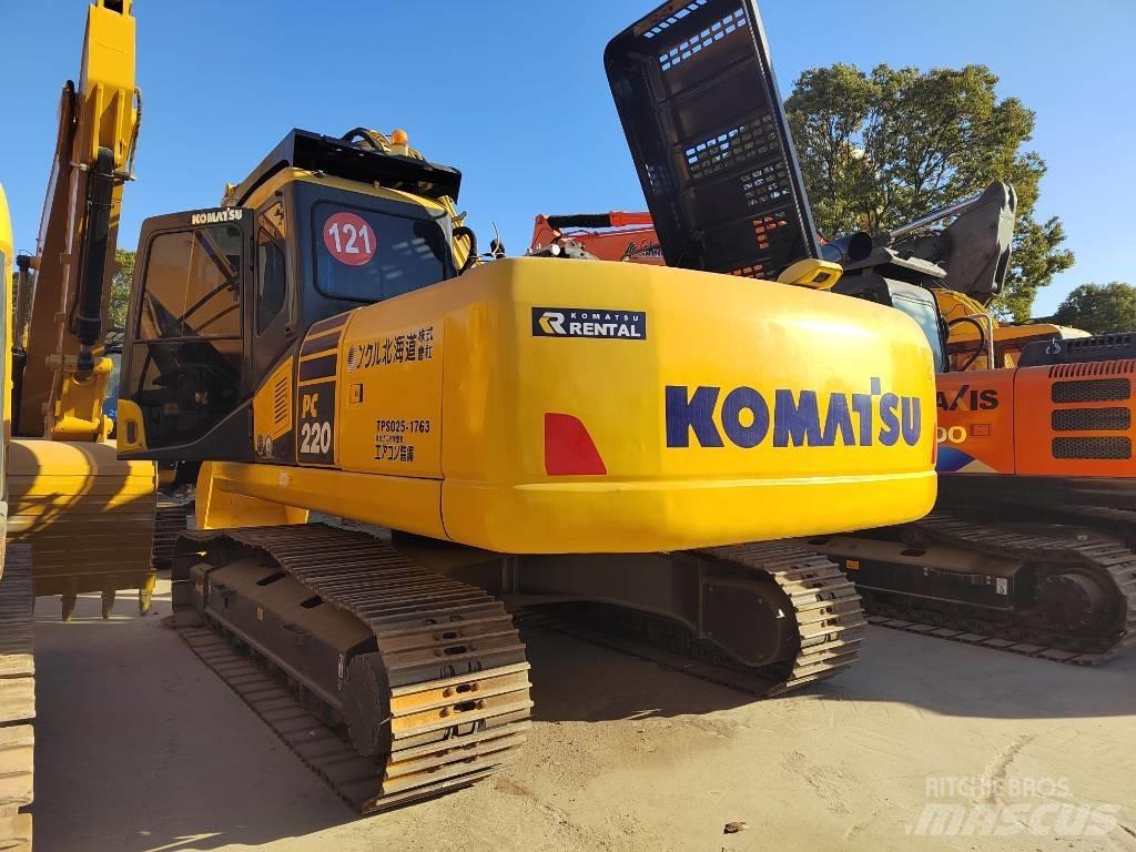 Komatsu PC220-7 Gravemaskiner på larvebånd