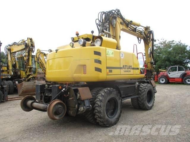 Atlas 1604 ZW Gravemaskiner på hjul