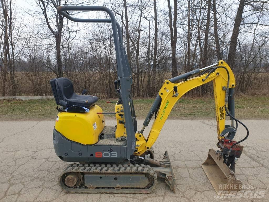 Wacker Neuson 803 Minigravemaskiner
