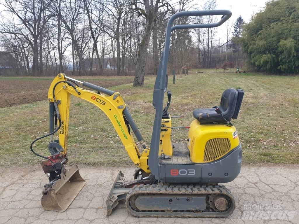 Wacker Neuson 803 Minigravemaskiner