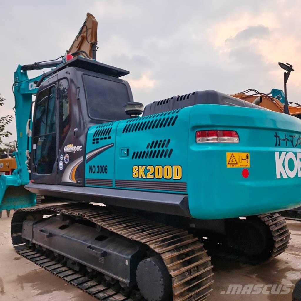 Kobelco SK 200 Gravemaskiner på larvebånd