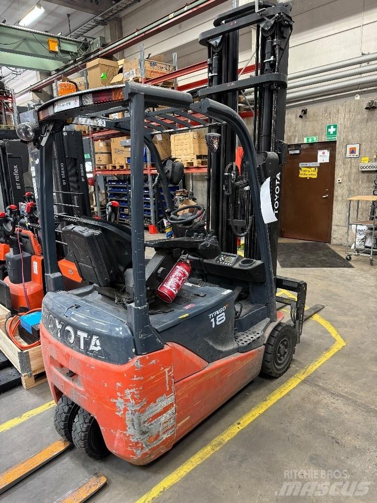 Toyota 8FBEK18T El gaffeltrucks