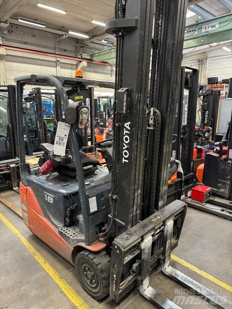 Toyota 8FBEK18T El gaffeltrucks
