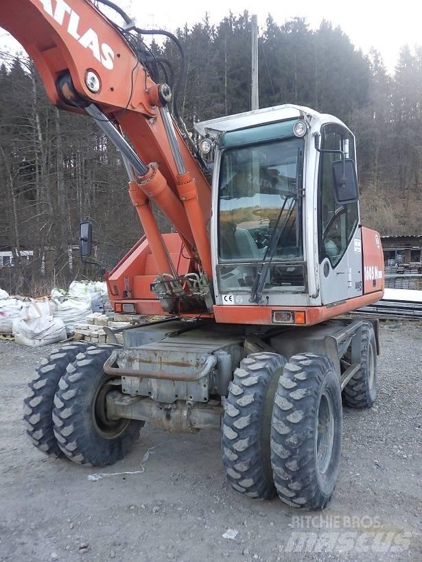 Atlas 1605 M Gravemaskiner på hjul