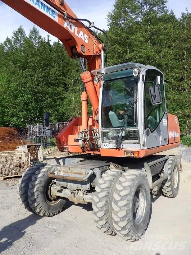 Atlas 1605 M Gravemaskiner på hjul