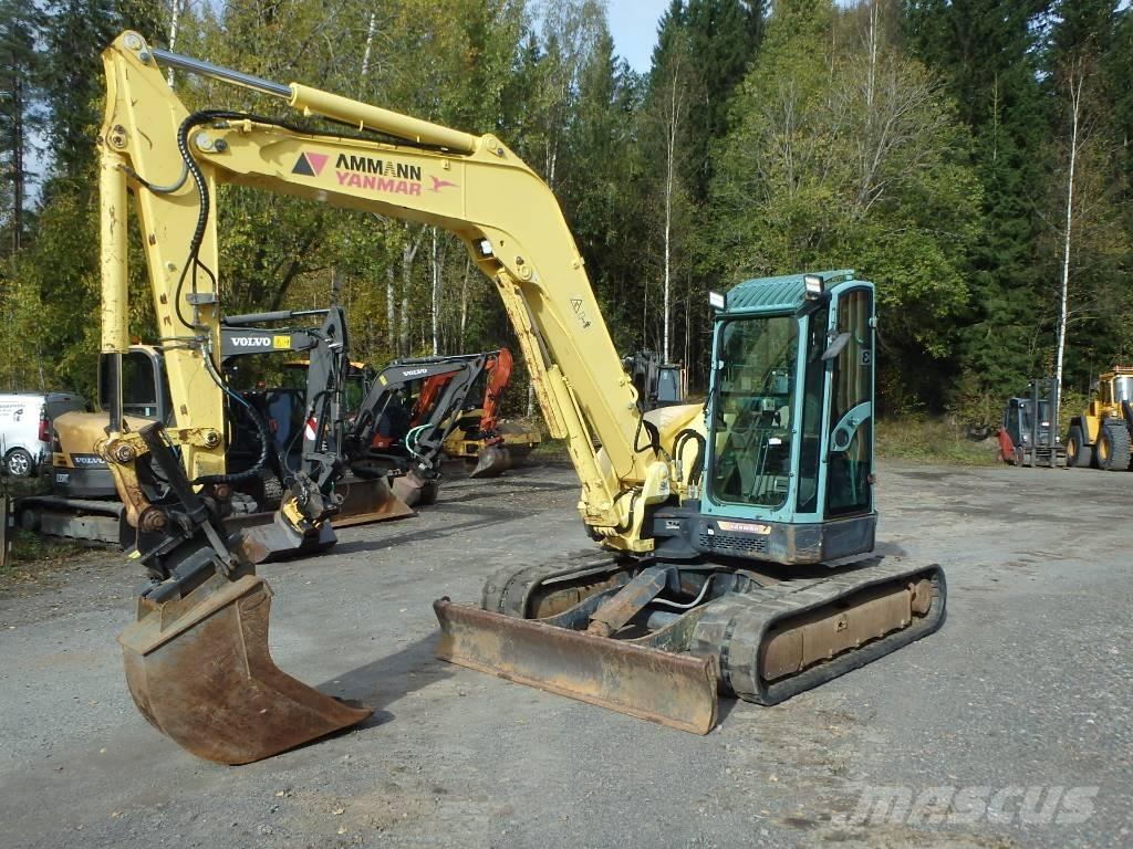 Yanmar Vio 75 A Midi-gravemaskiner 7t - 12t