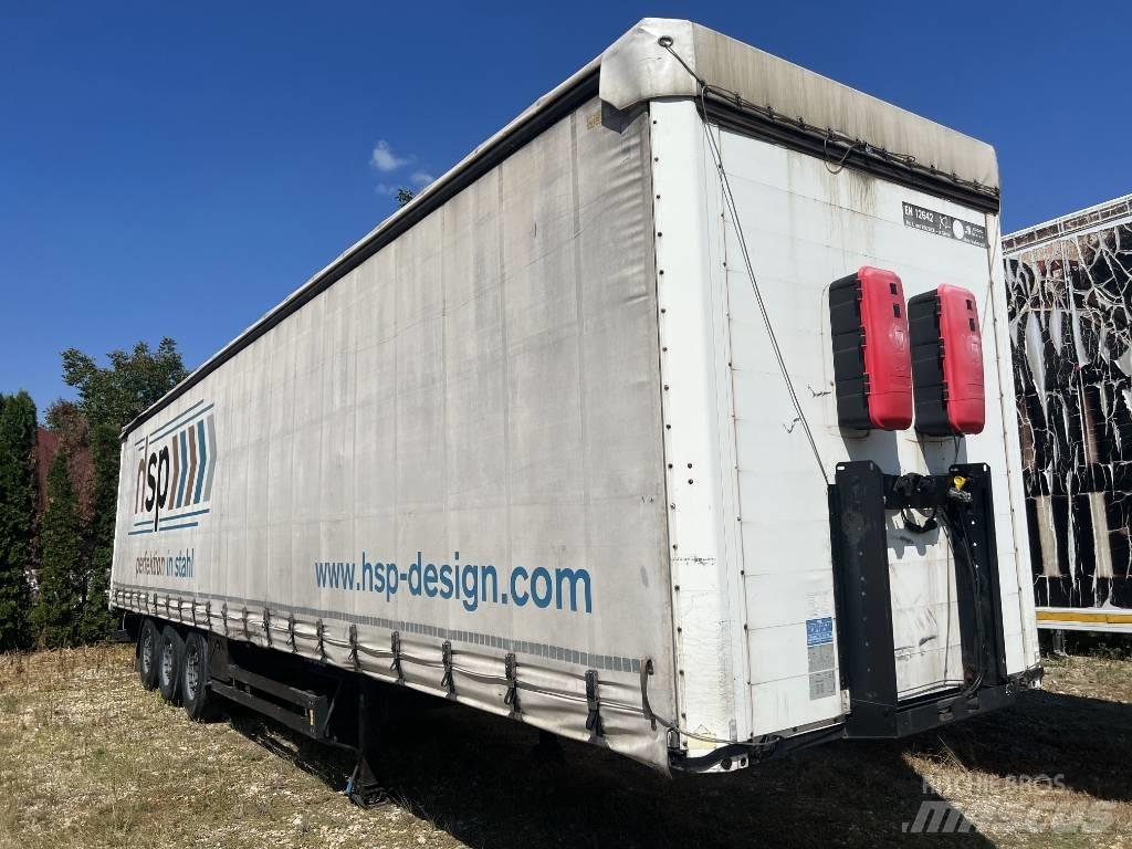 Kögel SNCO 24 Semi-trailer med Gardinsider