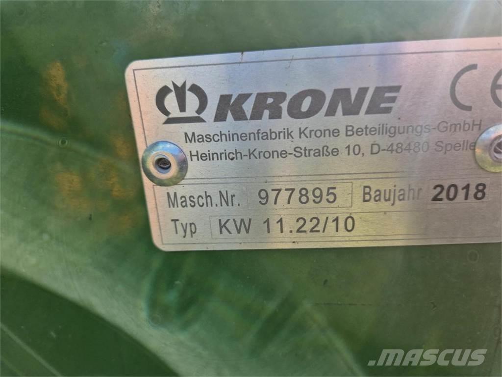 Krone KW 11.22 River og høvendere