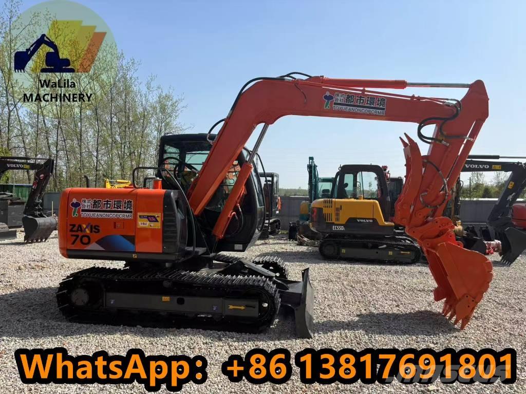 Hitachi ZX 70 Minigravemaskiner