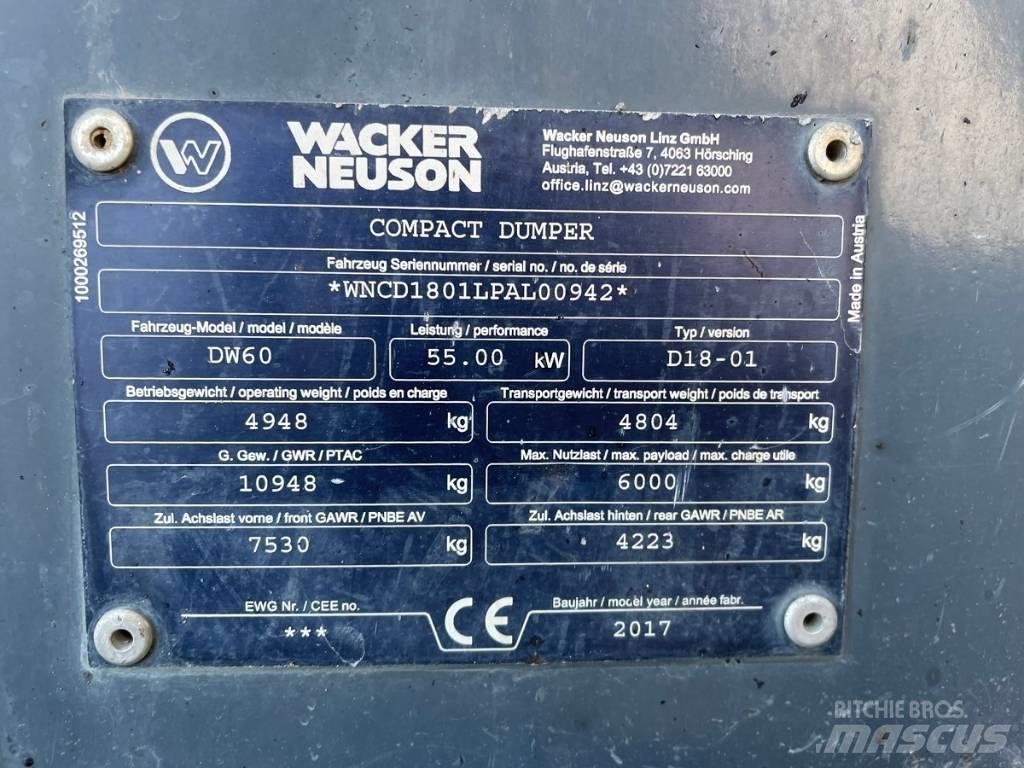 Wacker Neuson DW60 Dumpere