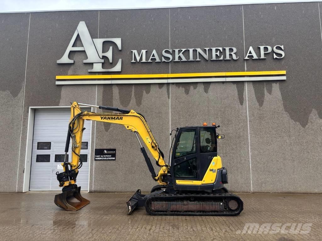 Yanmar VIO80 Gravemaskiner på larvebånd