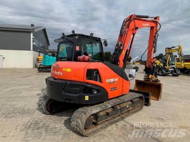Kubota KX 080-4 Midi-gravemaskiner 7t - 12t