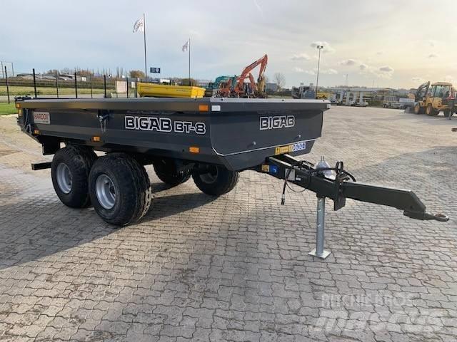 Bigab T8 vagn Gravemaskiner på hjul
