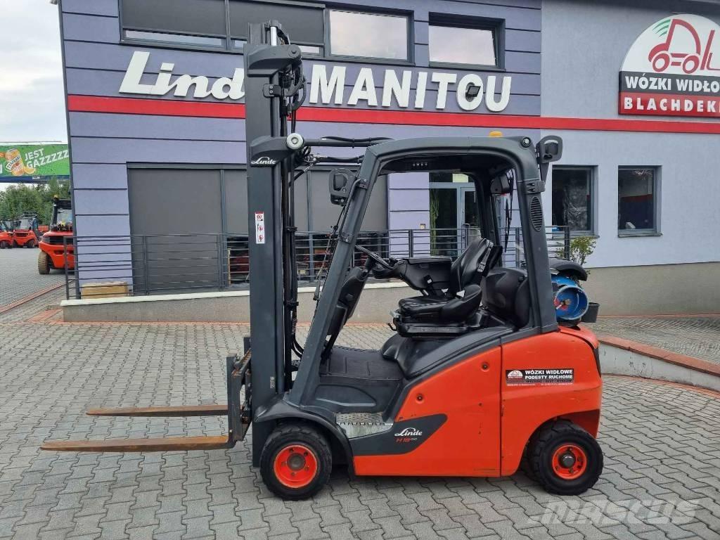 Linde H18T-01 LPG gaffeltrucks