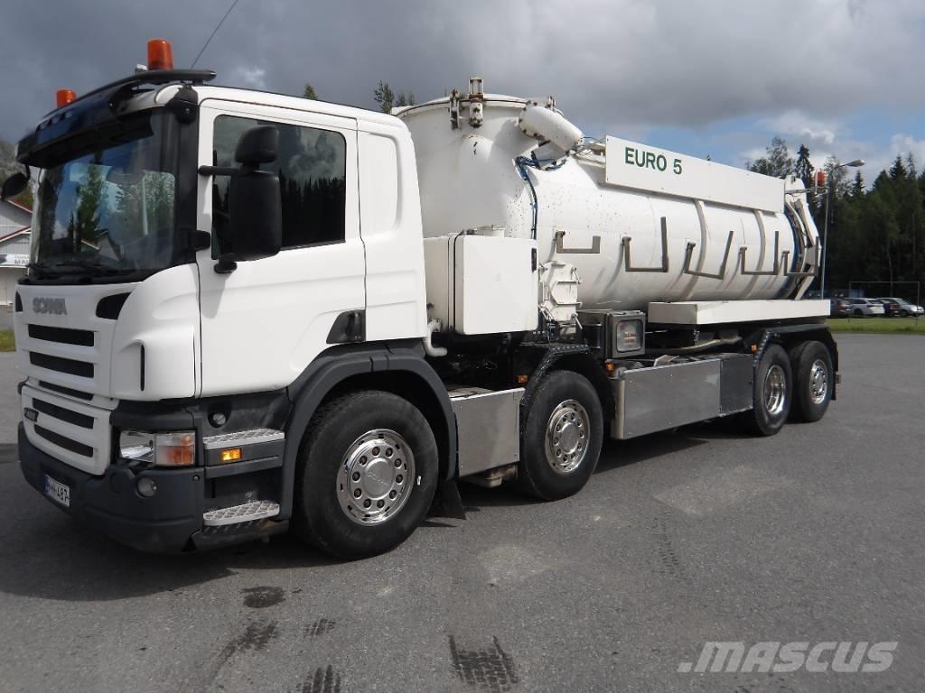 Scania P 400 LB Slamsuger