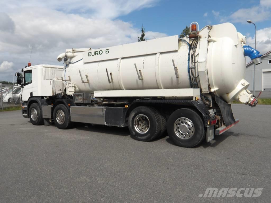 Scania P 400 LB Slamsuger