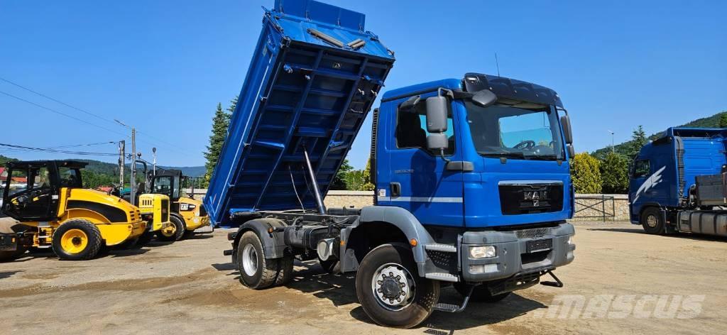 MAN TGM 18.290 4X4 Lastbiler med tip