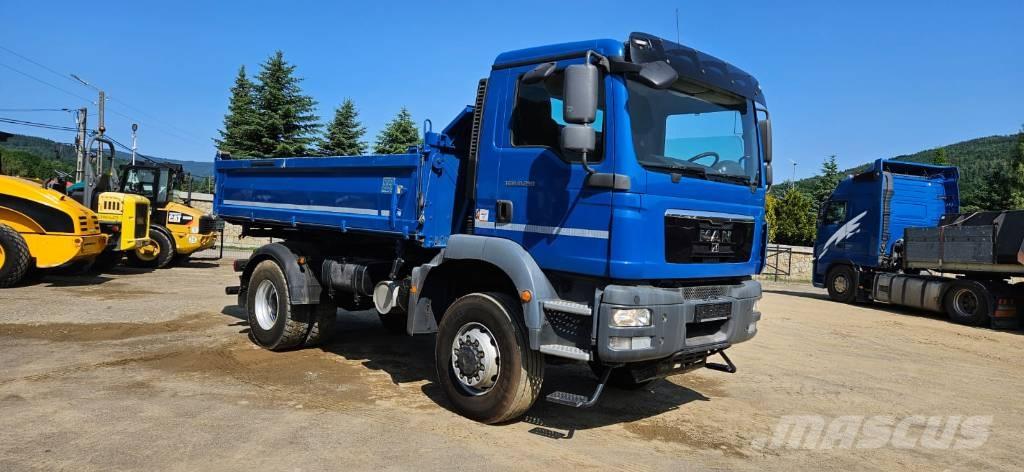 MAN TGM 18.290 4X4 Lastbiler med tip