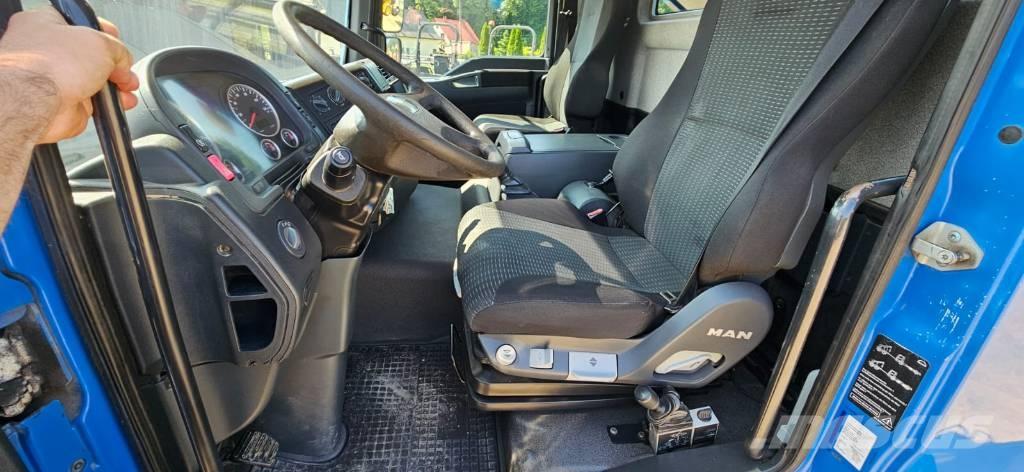 MAN TGM 18.290 4X4 Lastbiler med tip