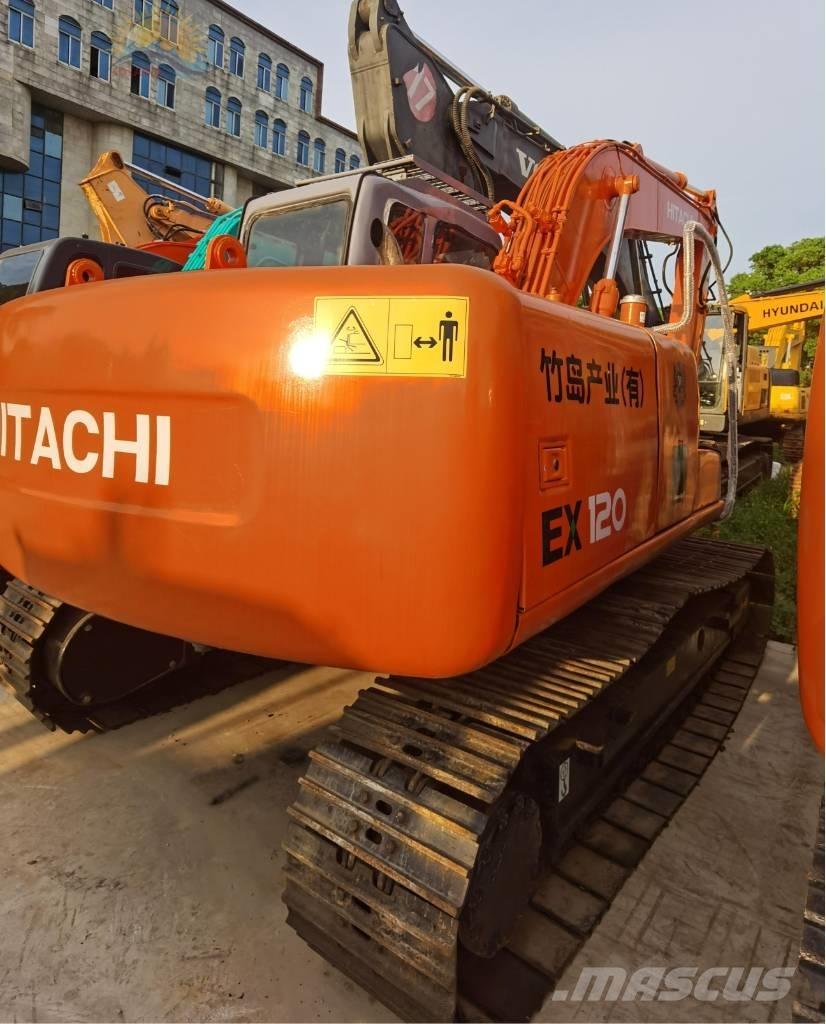 Hitachi EX 120 Gravemaskiner på larvebånd