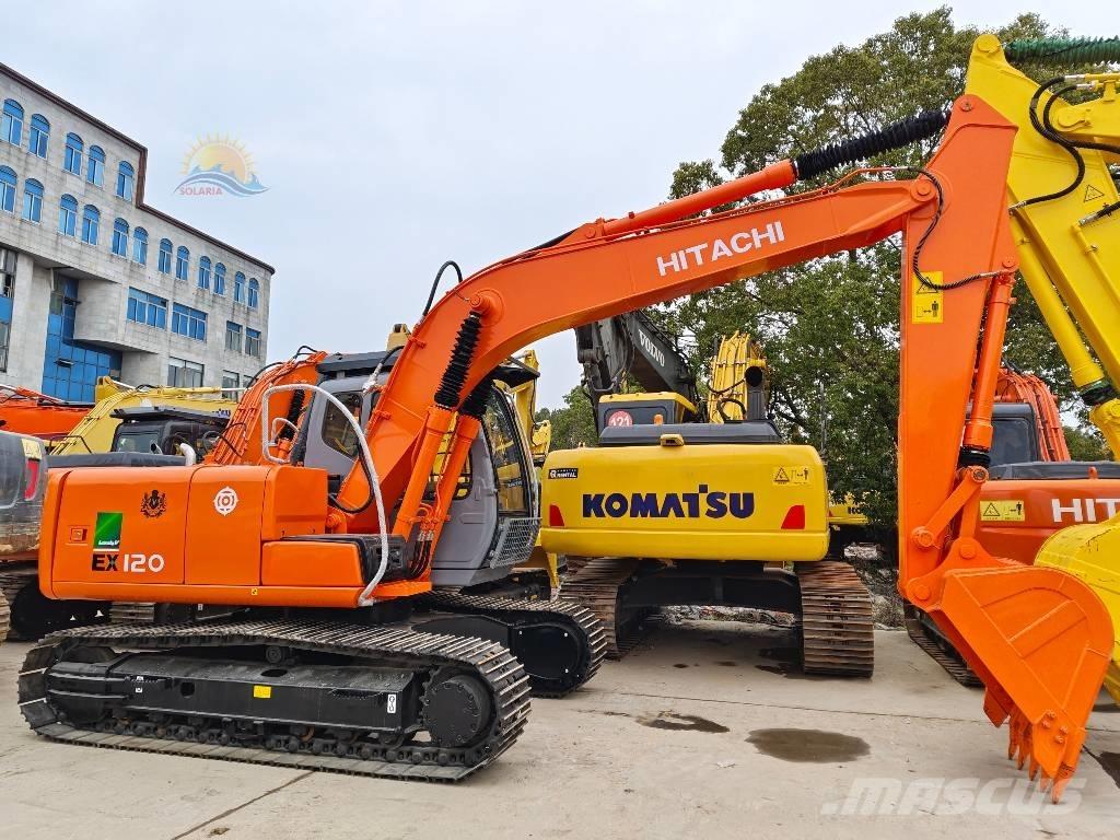 Hitachi EX 120 Gravemaskiner på larvebånd