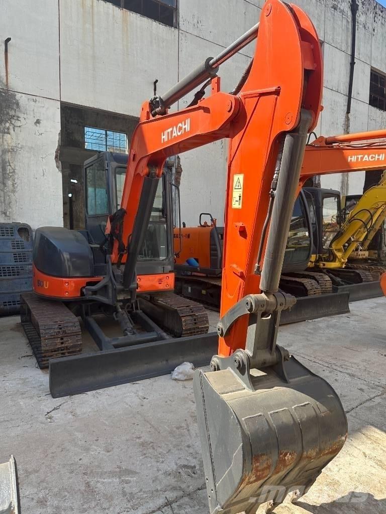 Hitachi ZX 50 U Gravemaskiner på larvebånd