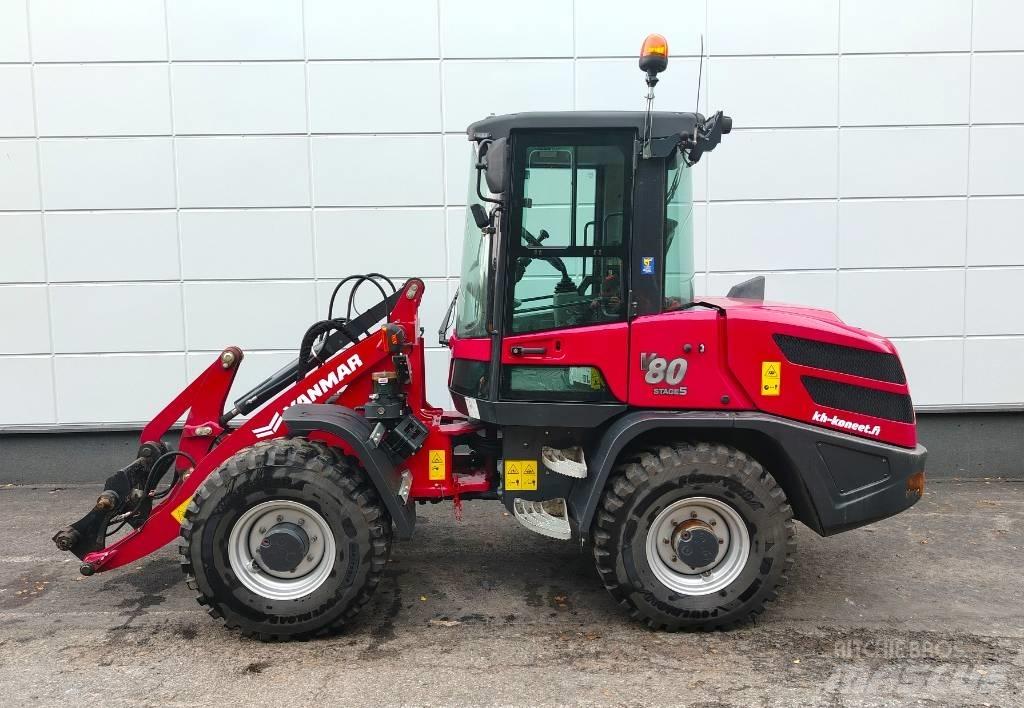 Yanmar V 80 Læssemaskiner på hjul