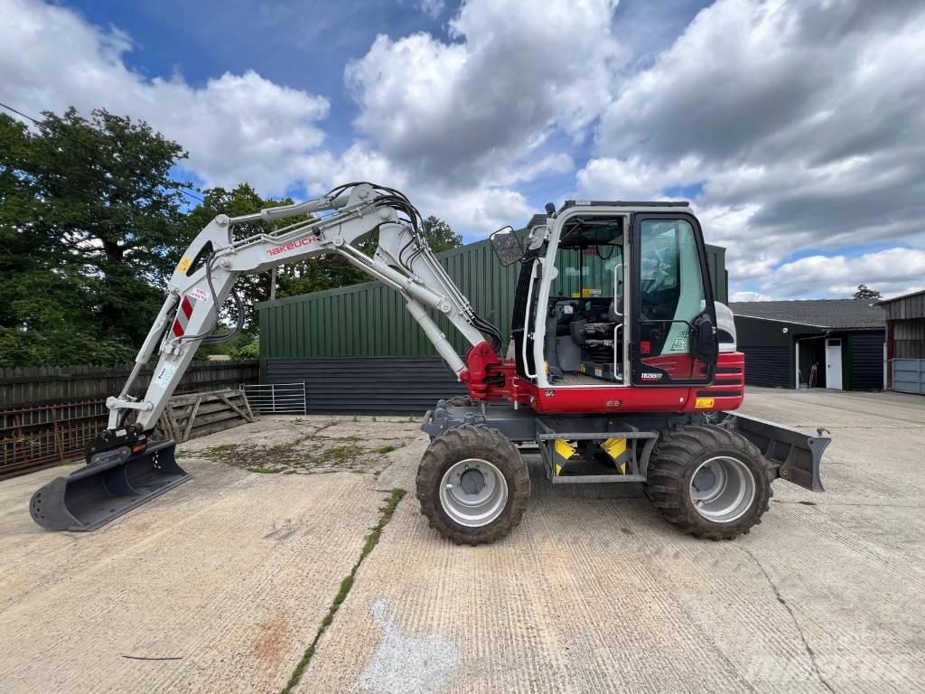 Takeuchi 295w Gravemaskiner på hjul