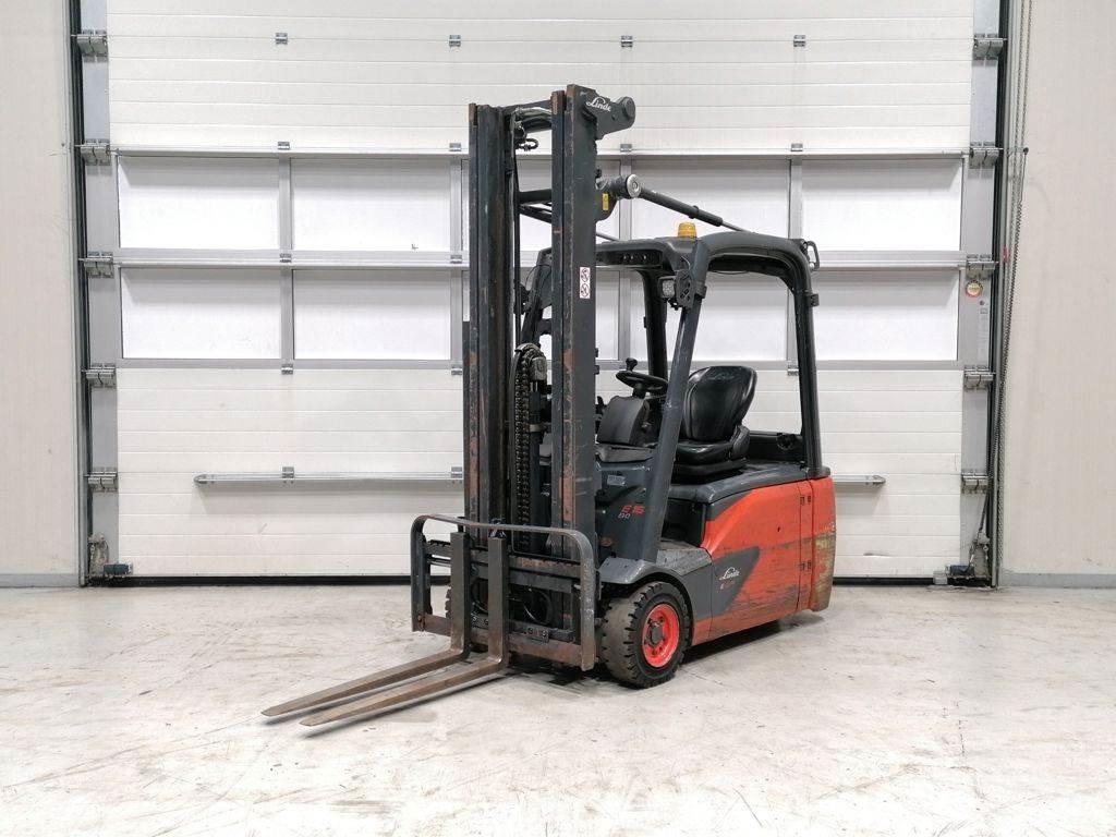 Linde E16L-02 El gaffeltrucks