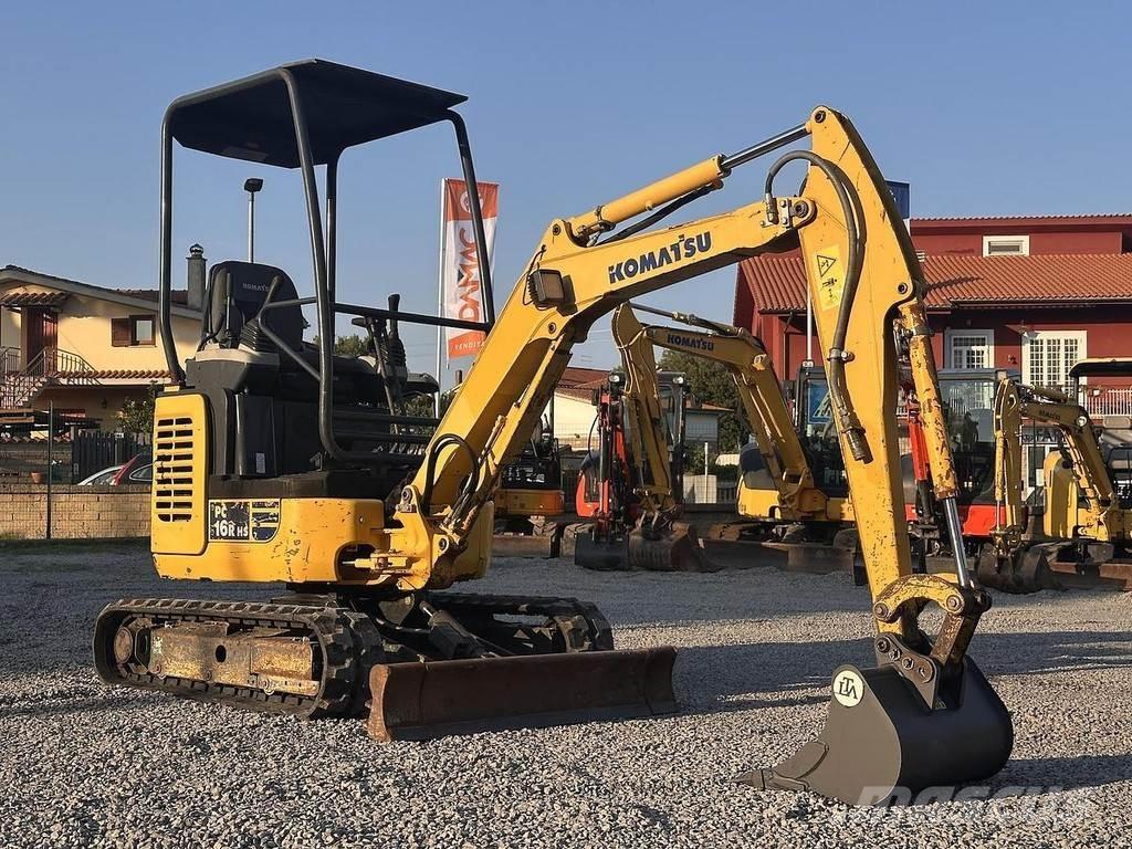 Komatsu PC16R-3HS Minigravemaskiner