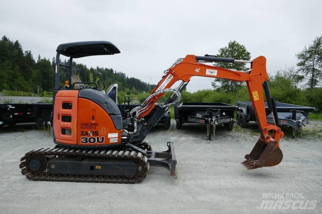Hitachi ZX 30 U-5 A Minigravemaskiner