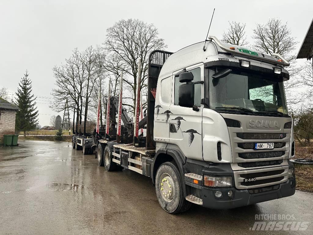Scania R440 Tømmertransport