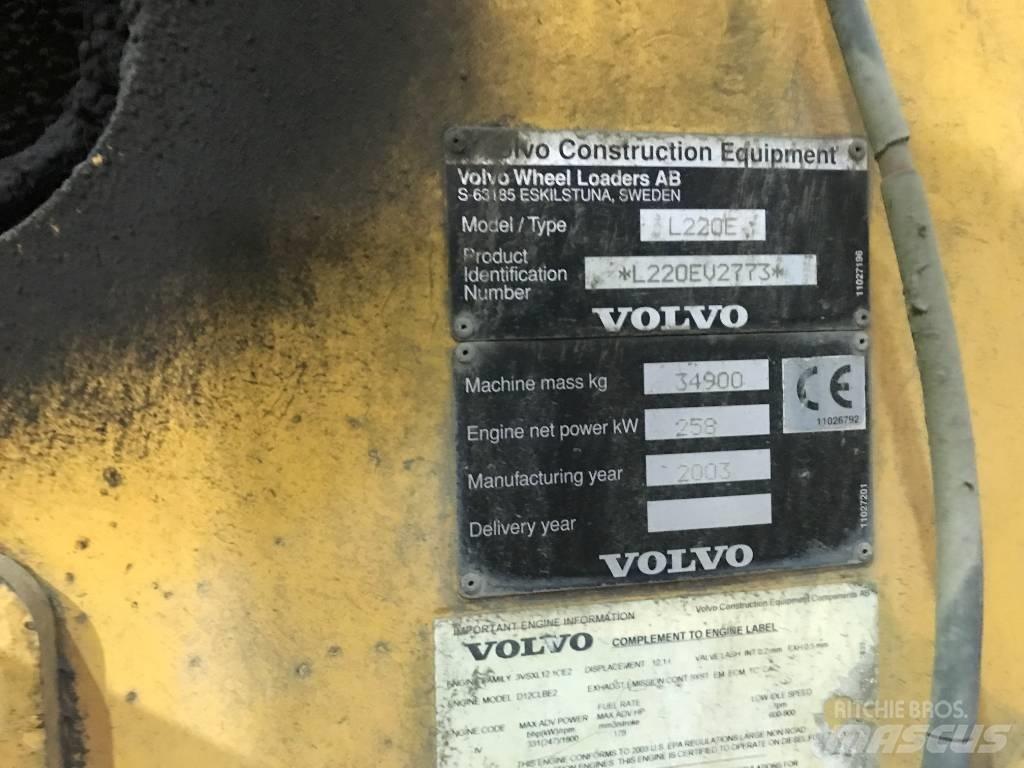Volvo L 220 E Læssemaskiner på hjul