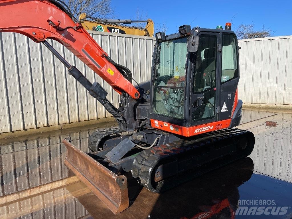 Kubota KX 080-4 Midi-gravemaskiner 7t - 12t
