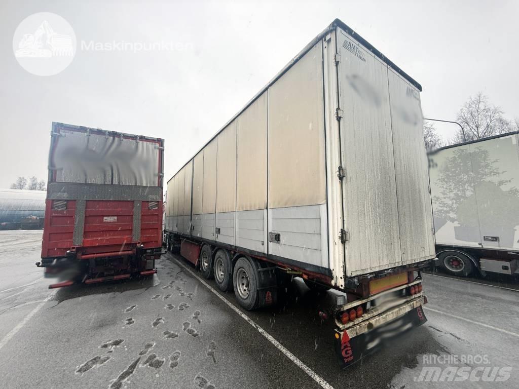 AMT K 502 Semi-trailer med fast kasse