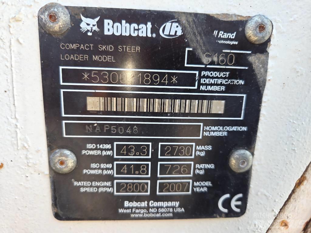 Bobcat S 160 Minilæsser - skridstyret