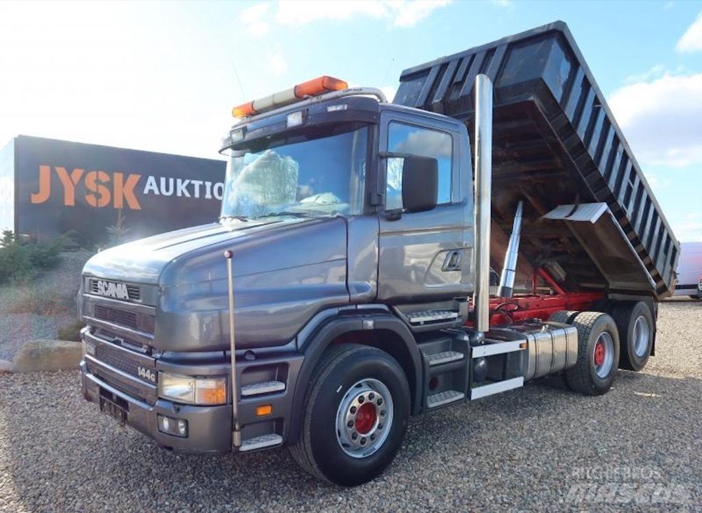 Scania T 144-530 Lastbiler med tip