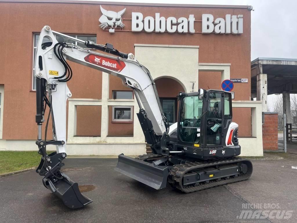 Bobcat E88 Gravemaskiner på larvebånd