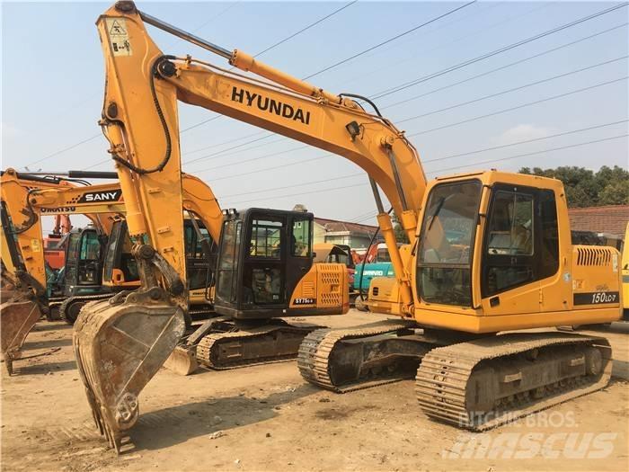 Hyundai R150LC-7 Gravemaskiner på larvebånd