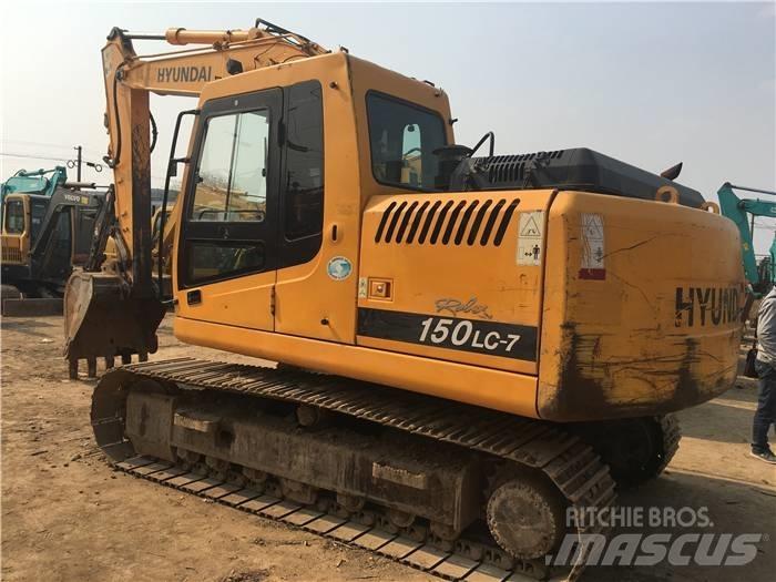 Hyundai R150LC-7 Gravemaskiner på larvebånd
