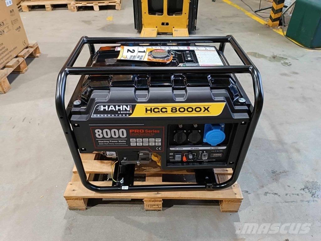  Hahn & Sohn HGG 8000 X Benzingeneratorer